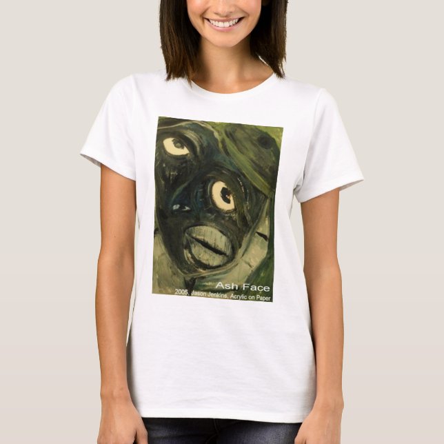 Camiseta Rosto de Cinza (Frente)