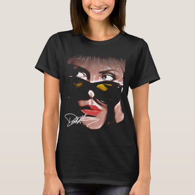 Camiseta Rosto de Debbie Harry Banda Blondie (Frente)