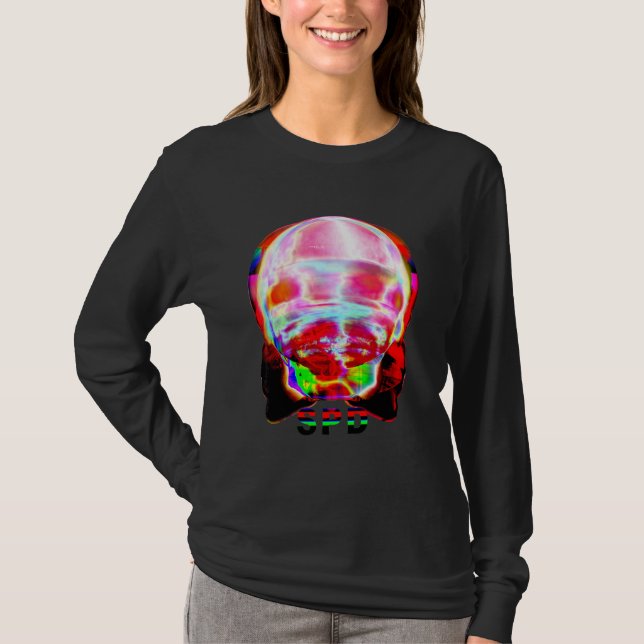 Camiseta Rosto de Demônio Insano (Frente)