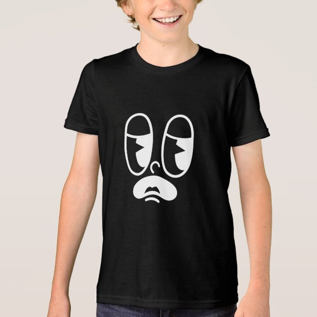 Camiseta Rosto de Falha Atordoado (Frente)