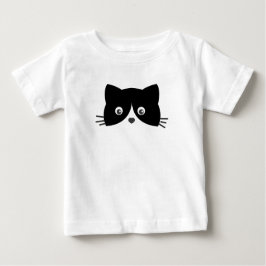 Camiseta Rosto de Gato Bonito