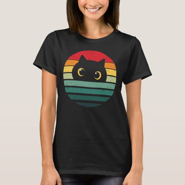Camiseta Rosto de Gato Fofo (Frente)