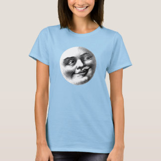 Camiseta Rosto de Lua Antigo