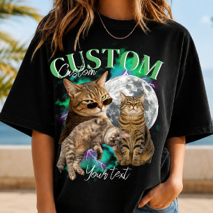 Camiseta Rosto de Namorada Personalizado Bootleg Rap