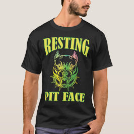 Camiseta Rosto de Pit em Descanso