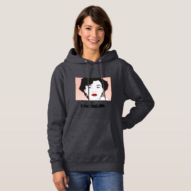 Camiseta Rosto de praia relaxado (Frente Completa)