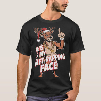 Camiseta Rosto de Presente-Rap