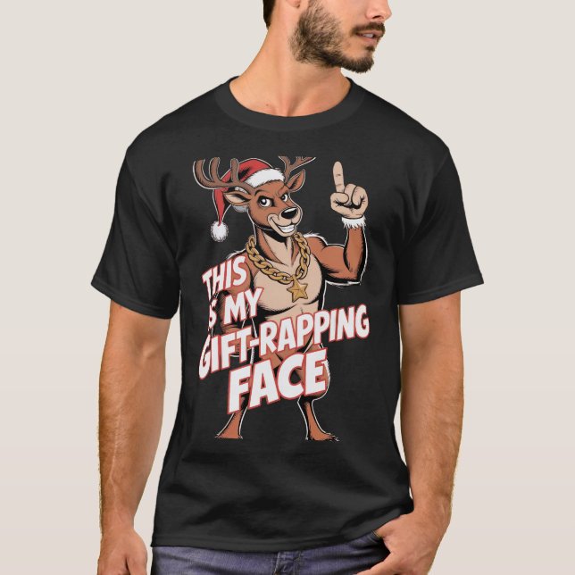 Camiseta Rosto de Presente-Rap (Frente)
