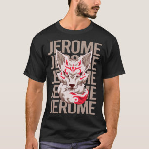 Camiseta Rosto de Raposa - Nome Jerome