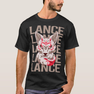 Camiseta Rosto de Raposa - Nome Lance