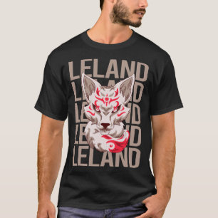 Camiseta Rosto de Raposa - Nome Leland