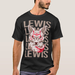Camiseta Rosto de Raposa - Nome Lewis