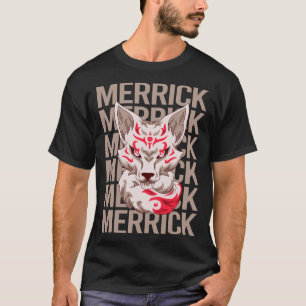 Camiseta Rosto de Raposa - Nome Merrick