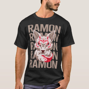 Camiseta Rosto de Raposa - Nome Ramon