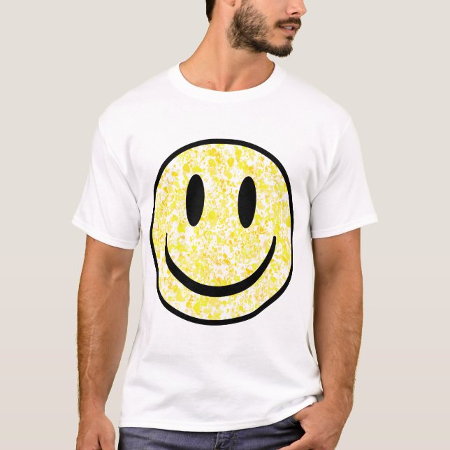 Camiseta Rosto de Sorriso Patrocinado (Frente)