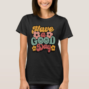 Camiseta Rosto De Sorriso Retroativo, Sorriso Rosa Face Ten