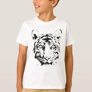 Camiseta Rosto de Tigre sem rosto - Ano Chinês de Tigre
