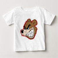 rosto de urso rosado