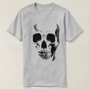 Camiseta Rosto do crânio