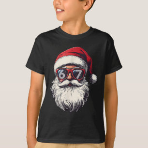 Camiseta Rosto do Papai Noel 67 Natal Seis Sete Bruh Meme