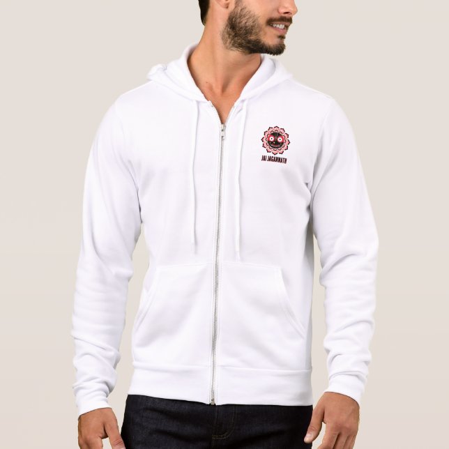 Camiseta Rosto do Senhor Jagannath Chakra Divindade Hindu (Frente)