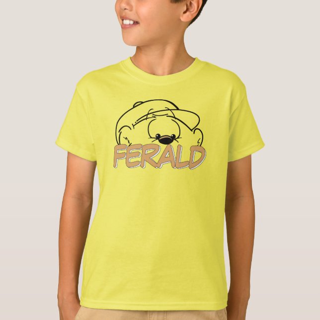 Camiseta Rosto e Nome de Ferald (Frente)