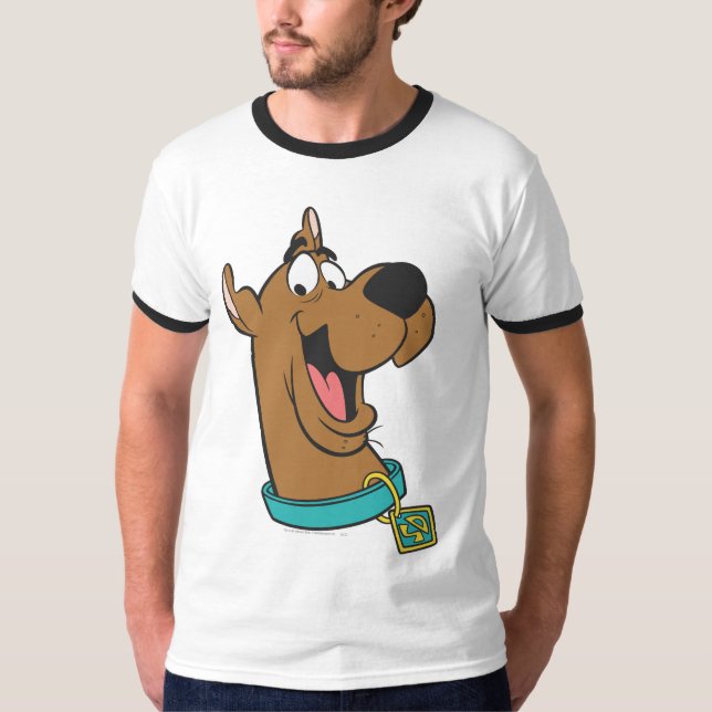 Camiseta Rosto Feliz Scooby-Doo (Frente)