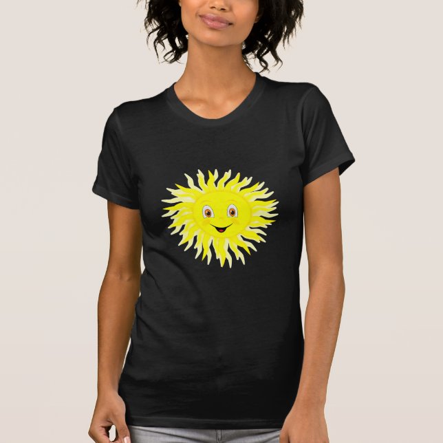 Camiseta Rosto Feliz Sol (Frente)