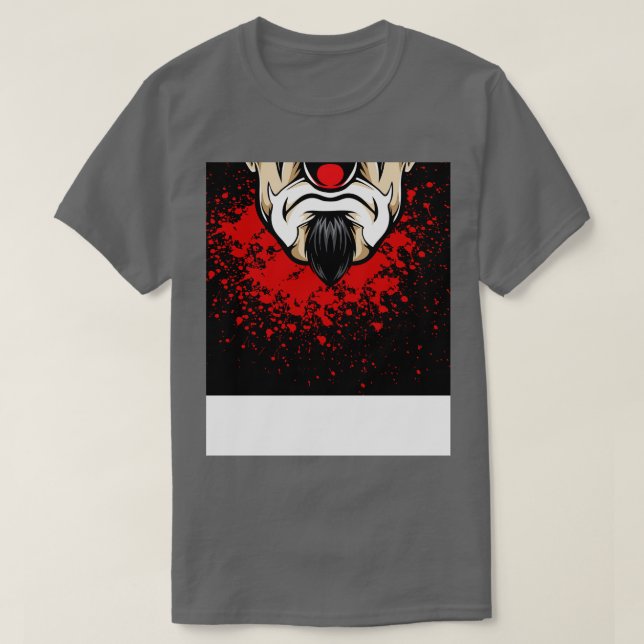 Camiseta Rosto Palhaço (Frente do Design)