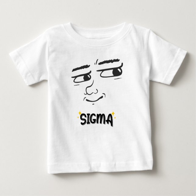 Camiseta Rosto Sigma Engraçado - Mindset Alfa com Torção (Frente)