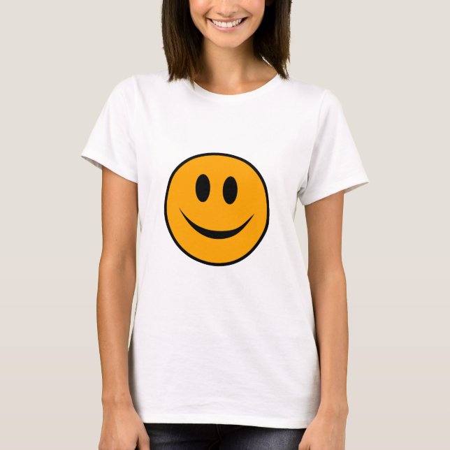Camiseta Rosto Sorridente Emoji (Frente)