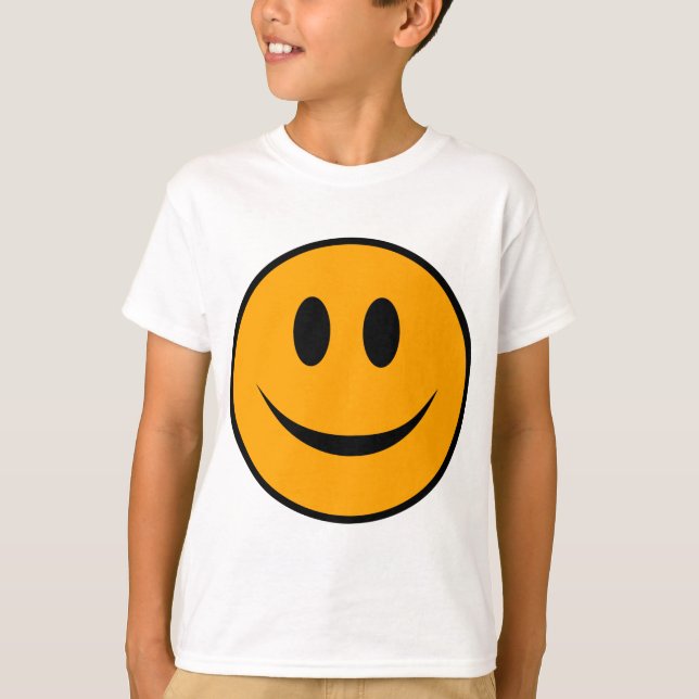 Camiseta Rosto Sorridente Emoji (Frente)
