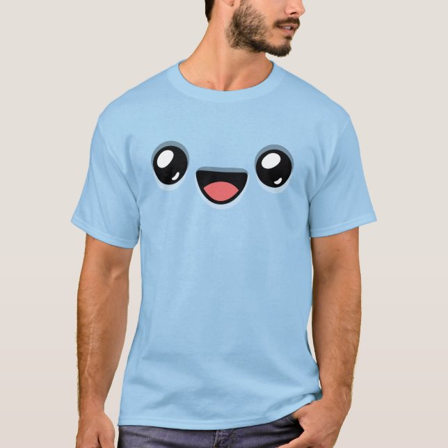 Camiseta Rosto Sorridente - Salto Feliz (Frente)