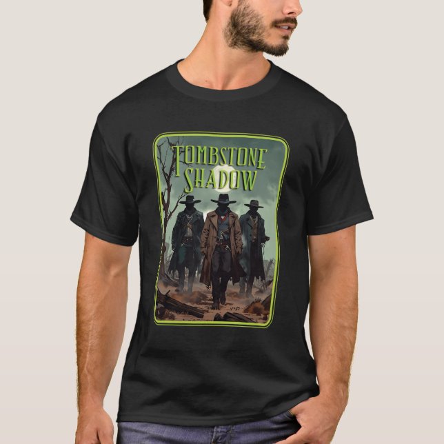 Camiseta Rostos escuros sombra de tombstone (Frente)