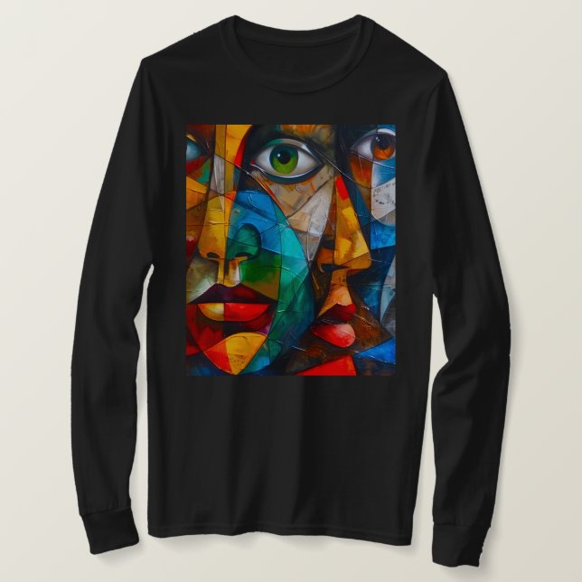 Camiseta Rostos que conhecemos (Frente do Design)