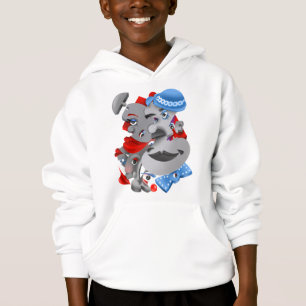 Camiseta Rostos Surreais e Quebra-cabeça para Crianças de J