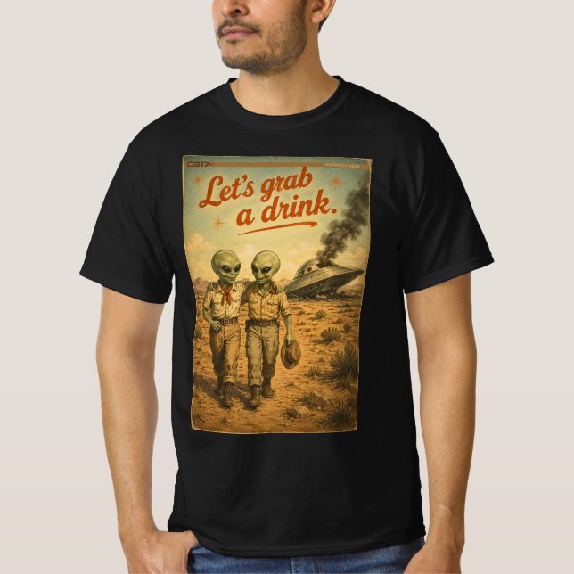 Camiseta Roswell 40-50s (Frente)