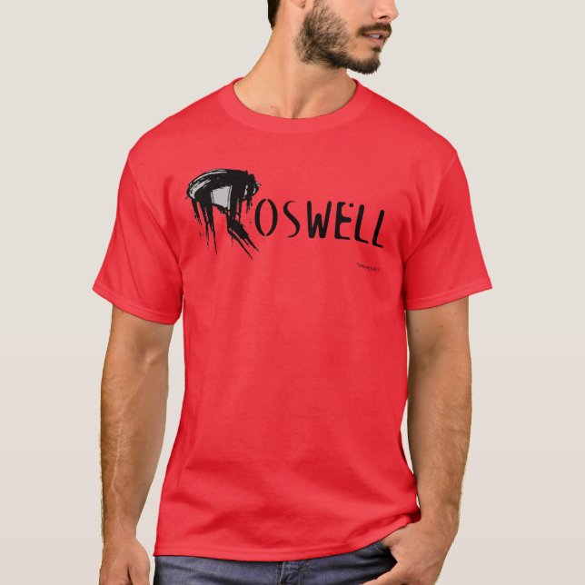Camiseta Roswell Abstrato (Frente)