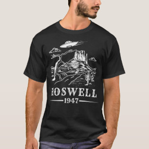 Camiseta Roswell Flying Saucer Crash