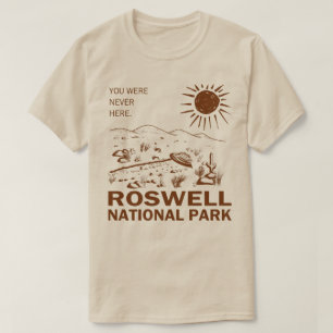 Camiseta Roswell National Park OFO Flying Saucer Aliens