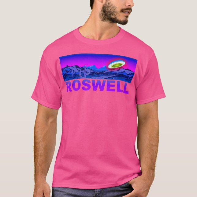 Camiseta Roswell New Mexico Ufos (Frente)