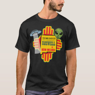 Camiseta Roswell Nm Novo México Local De Acidente De Aliení