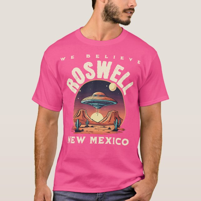 Camiseta Roswell Novo México (Frente)