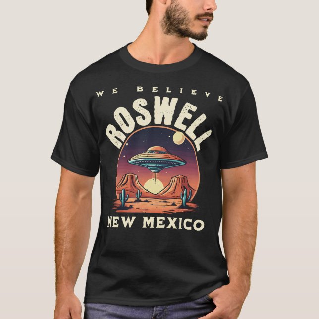 Camiseta Roswell Novo México (Frente)