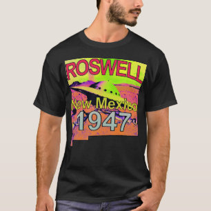 Camiseta Roswell Novo México 1947 Trippy Psicedelic Tie