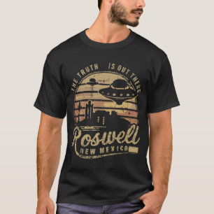 Camiseta ROSWELL NOVO MÉXICO OFO.Hitchhiker Essential