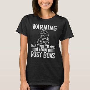 Camiseta Rosy Boa Cobra Pet Care Tank Reptile 4