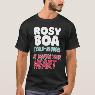 Camiseta Rosy Boa está fria, mas aquece seu coração