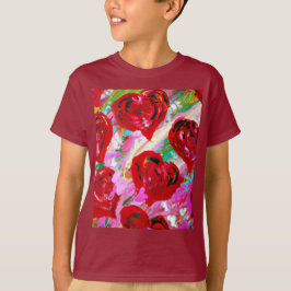 Camiseta Rosy Hearts