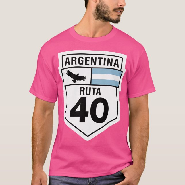Camiseta Rota 40 Argentina (Frente)